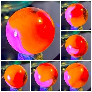 Collectible Jabo 5/8” UV activated Game Marble